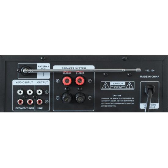 Amplificador Karaoke FM/USB/SD Plata Skytronic 103.131 #3