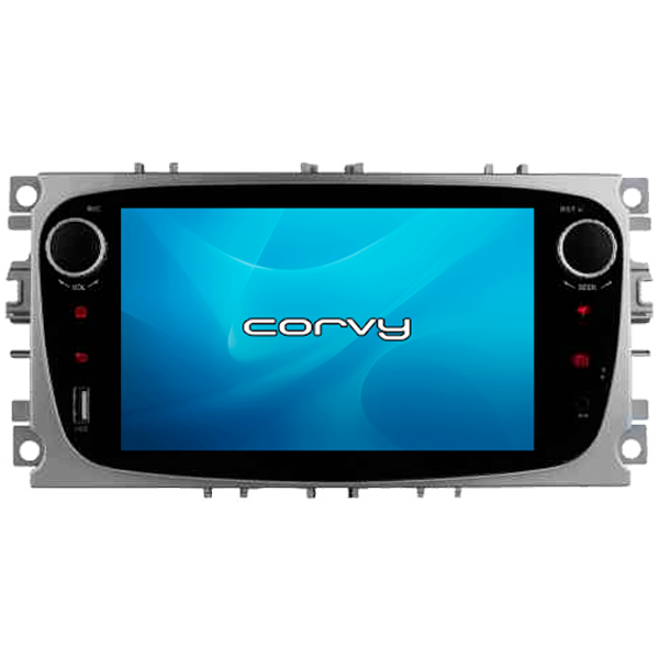 Autoradio Android con GPS.  Pantalla de 7″.2 GB de RAM y 16 GB de ROM.  Compatible con:  C-Max 2007-2011  Focus MK2 2007 FORD FD-124-A7 CORVY