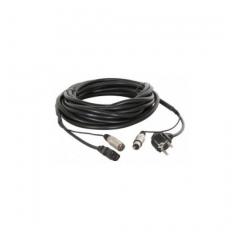 Cable audio alimentacion/seal XLR 15m Power Dynamics 176.646