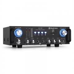 103.208 Amplificador estereo Karaoke USB MP3 Skytronic AV-100
