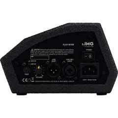 PA activo de Etapa Monitor Caja, 100 W, color negro IMG Stage Line FLAT-M100
