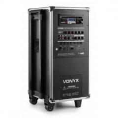 Sistema de sonido porttil ST095 8 "CD / UHF / MP3 con Bluetooth Vonyx  ST095