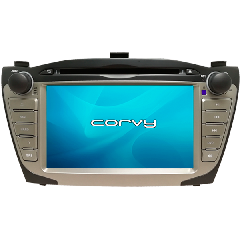 Autoradio Android con Gps. Pantalla de 7". Lector CD/DVD. 1GB de RAM y 16GB de ROM. Compatible con: Hyundai IX35 desde 2009 HYUNDAI CORVY HY-014-A7
