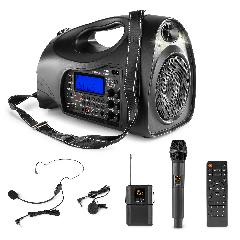 Sistema Personal PA con micrófono inalámbrico gravador UHF Combi  Vonyx  ST016