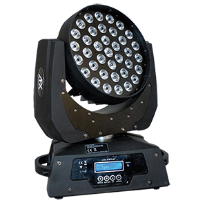 RGBW LED MOVING HEAD 4-IN-1 WITH ZOOM FUNCTION AFX LMH460Z-2