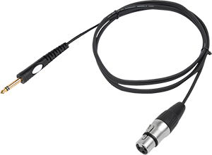 CONNECTION CABLE BST XLRF-JACKM-3